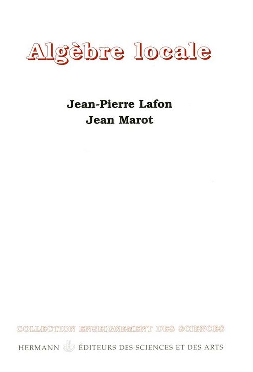 Produktbild: Alg&egrave;bre locale