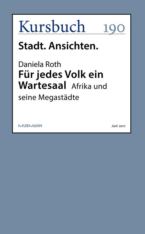 Produktbild: F&uuml;r jedes Volk ein Wartesaal