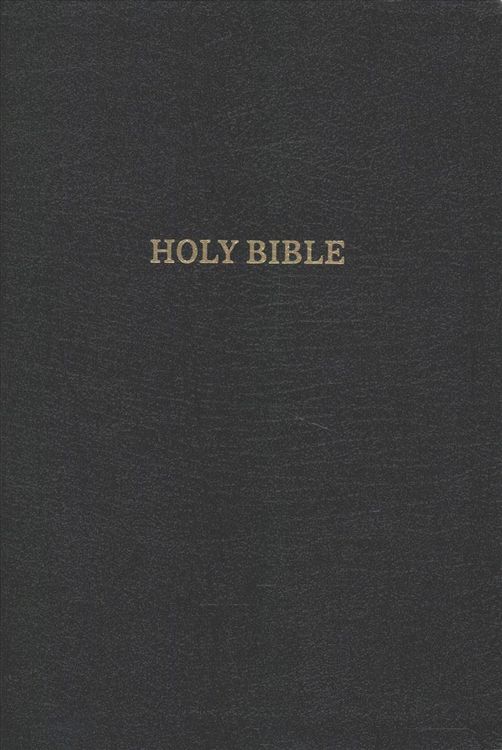 Produktbild: KJV Holy Bible: Giant Print with 53,000 Cross References, Black Bonded Leather, Red Letter, Comfort Print: King James Version