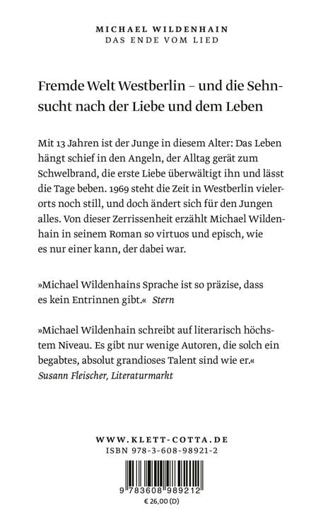 Produktbild: Das Ende vom Lied