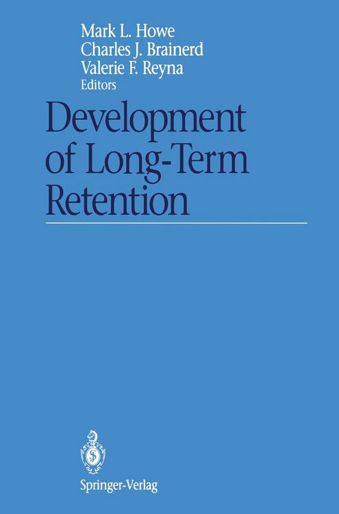 Produktbild: Development of Long-Term Retention