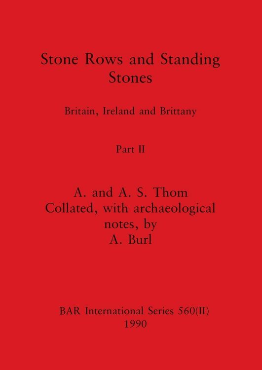 Produktbild: Stone Rows and Standing Stones, Part II