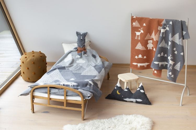 Produktbild: Fussenegger gef&uuml;lltes Kissen "Wolf"