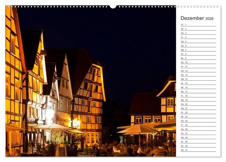 Produktbild: Hansestadt Soest (hochwertiger Premium Wandkalender 2026 DIN A2 quer), Kunstdruck in Hochglanz