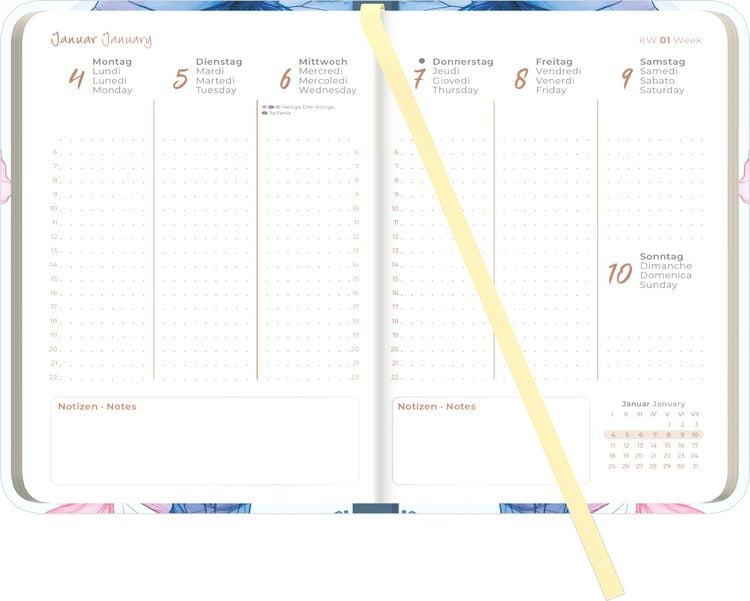 Produktbild: Lady Journal Butterfly 2027