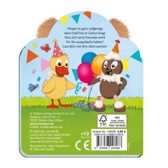 Produktbild: TR&Ouml;TSCH - Unser Sandm&auml;nnchen F&uuml;hlbuch Moppi hat Geburtstag!