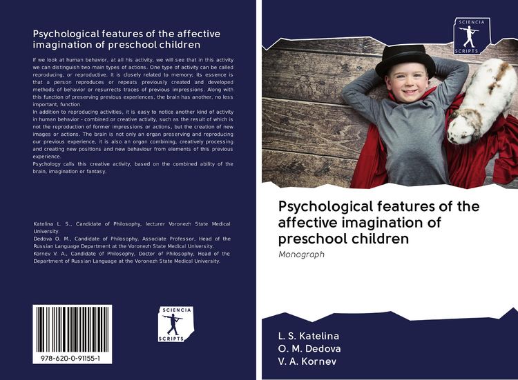 Produktbild: Psychological features of the affective imagination of preschool children