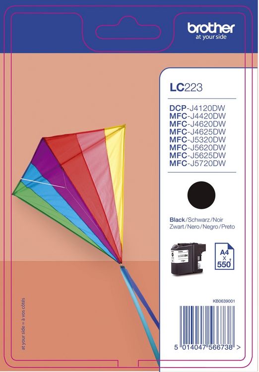 Produktbild: BROTHER Tintenpatronen/Druckk&ouml;pfe f&uuml;r Inkjetdrucker/Multifunktionsger&auml;te