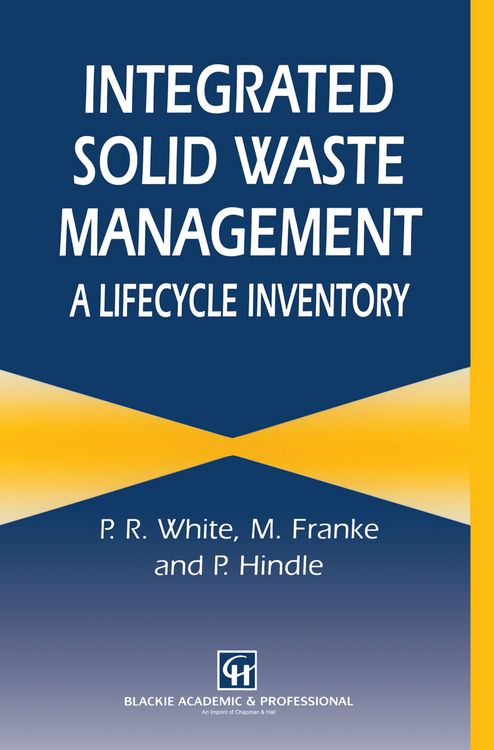 Produktbild: Integrated Solid Waste Management: A Lifecycle Inventory