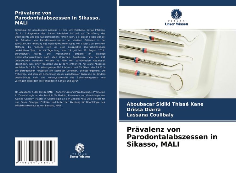 Produktbild: Pr&auml;valenz von Parodontalabszessen in Sikasso, MALI
