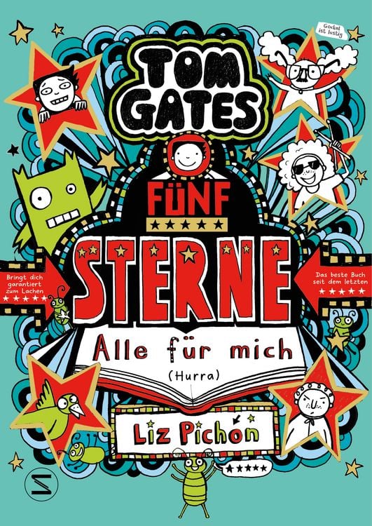 Produktbild: Tom Gates, Band 21: F&uuml;nf Sterne - Alle f&uuml;r mich (Hurra)