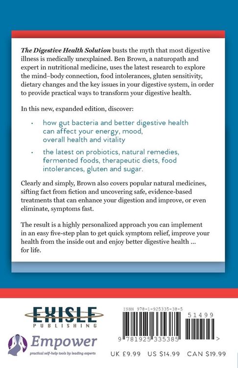 Produktbild: Digestive Health Solution - Expanded & Updated 2nd Edition
