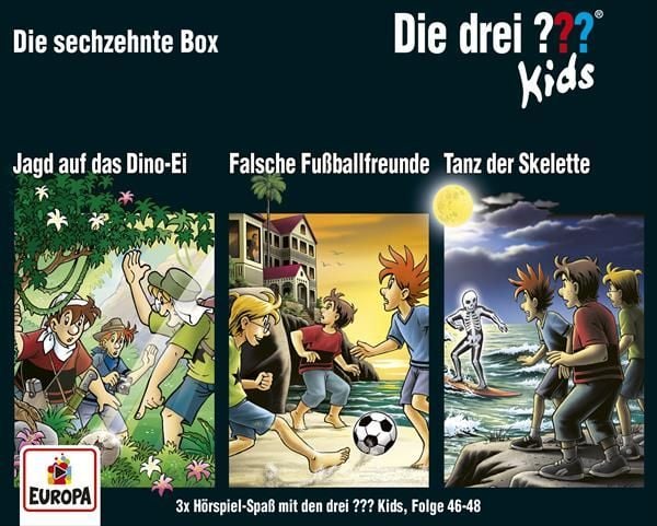Produktbild: Die drei ??? Kids 3er Box -Folgen 46-48 (3 Audio-CDs)