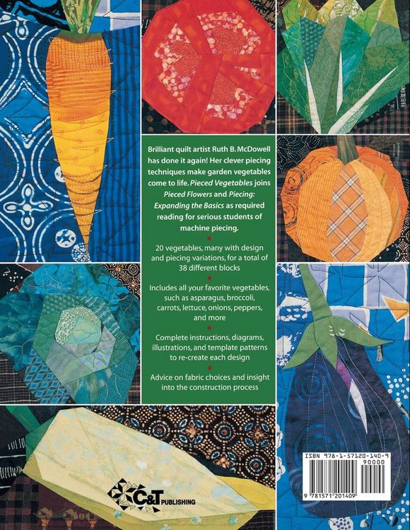 Produktbild: Pieced Vegetables - Print on Demand Edition