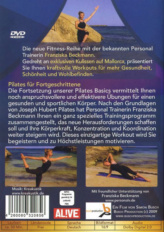 Produktbild: Personal Trainer - Pilates f&uuml;r Fortgeschrittene