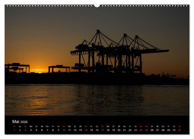 Produktbild: Mein Hamburg (hochwertiger Premium Wandkalender 2026 DIN A2 quer), Kunstdruck in Hochglanz