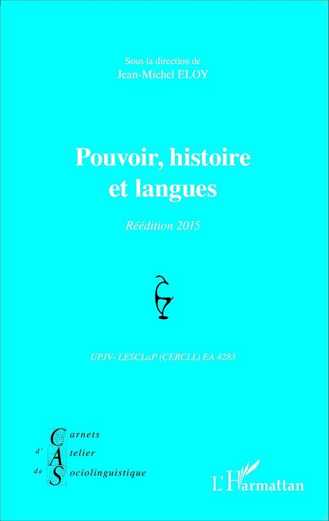 Produktbild: Pouvoir, histoire et langues