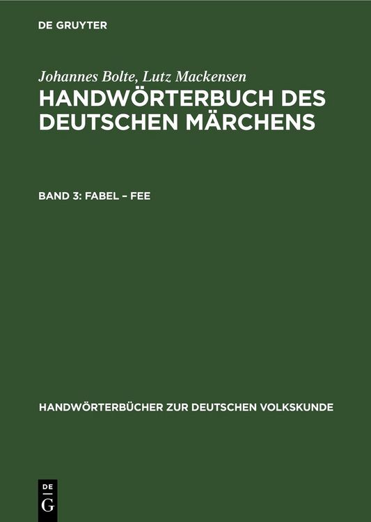 Produktbild: Fabel &ndash; Fee