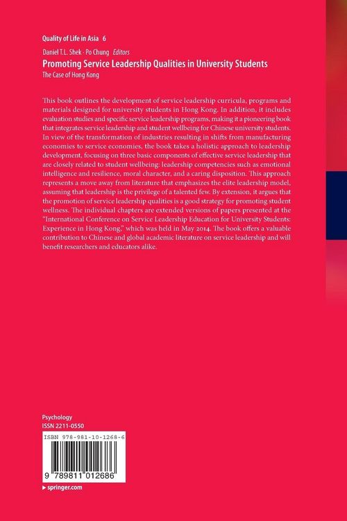 Produktbild: Promoting Service Leadership Qualities in University Students