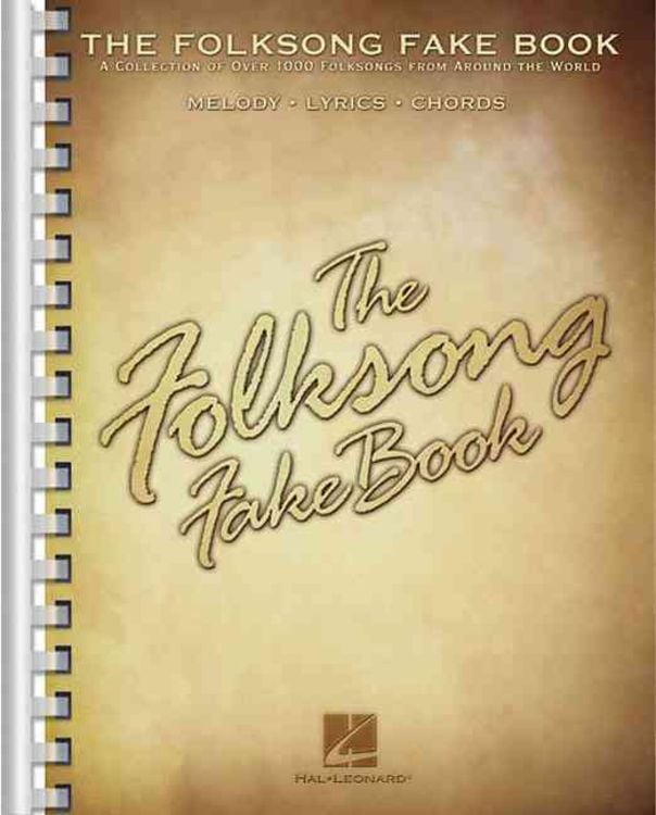 Produktbild: The Folksong Fake Book: C Edition
