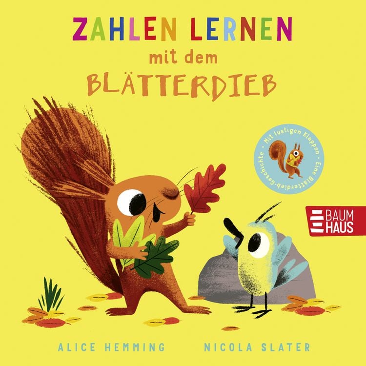 Produktbild: Zahlen lernen mit dem Blätterdieb