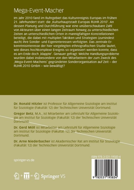 Produktbild: Mega-Event-Macher