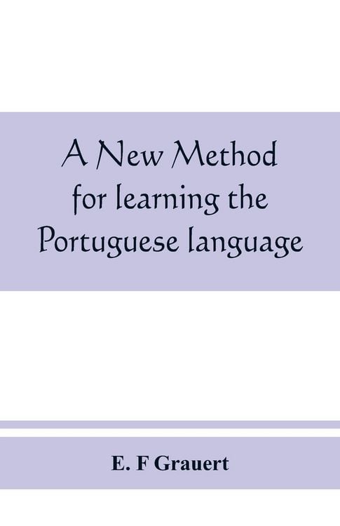 Produktbild: A new method for learning the Portuguese language