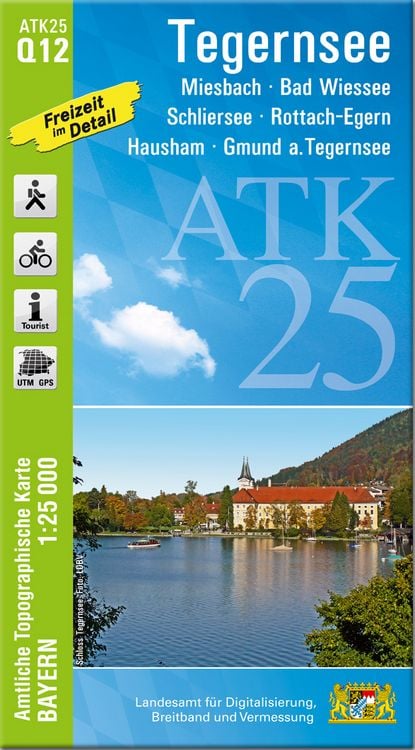 Produktbild: Tegernsee 1:25 000