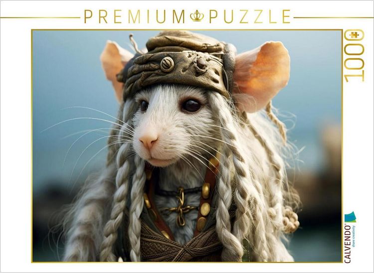 Produktbild: CALVENDO Puzzle Ein Motiv aus dem Kalender "Kommt mit auf Kaperfahrt" | 1000 Teile Lege-Gr&ouml;&szlig;e 64x48cm Foto-Puzzle f&uuml;r gl&uuml;ckliche Stunden