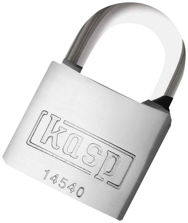 Produktbild: Kasp K14540A1 Vorh&auml;ngeschloss 40mm gleichschlie&szlig;end Edelstahl Schl&uuml;sselschloss