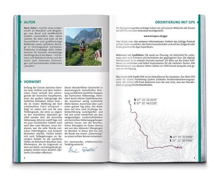 Produktbild: KOMPASS Wanderf&uuml;hrer Karnischer H&ouml;henweg, Von Th&ouml;rl-Maglern nach Sillian, Mit Varianten und Gipfeln, 28 Touren