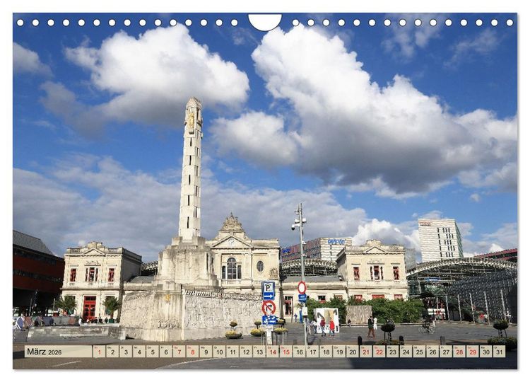 Produktbild: Bezauberndes L&ouml;wen in Belgien (Wandkalender 2026 DIN A4 quer), CALVENDO Monatskalender