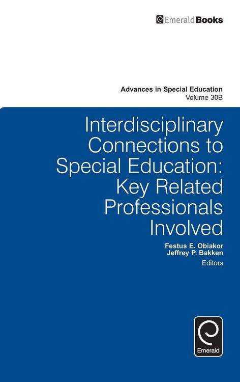 Produktbild: Interdisciplinary Connections to Special Education