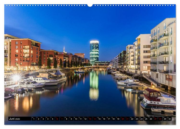 Produktbild: FRANKFURT Impressionen aus Mainhattan (Wandkalender 2026 DIN A2 quer), CALVENDO Monatskalender