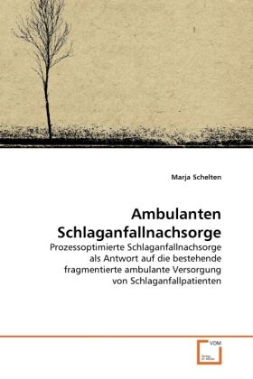 Produktbild: Schelten, M: Ambulanten Schlaganfallnachsorge