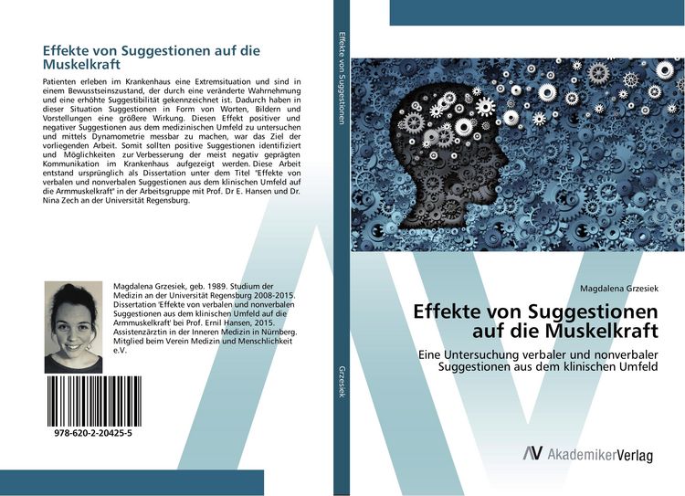 Produktbild: Effekte von Suggestionen auf die Muskelkraft