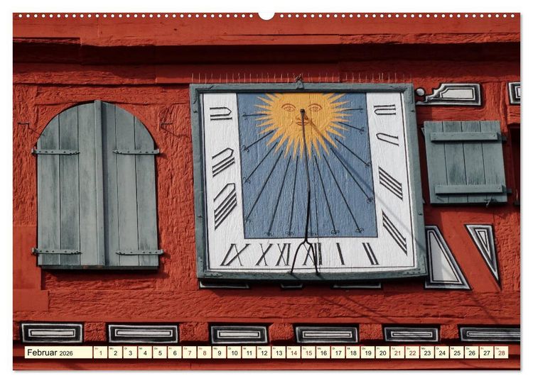 Produktbild: Sonnenuhren - Sonnenstunden (hochwertiger Premium Wandkalender 2026 DIN A2 quer), Kunstdruck in Hochglanz