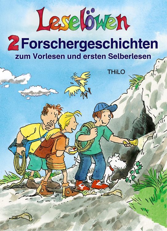 Produktbild: Lesel&ouml;wen - 2 Forschergeschichten zum Vorlesen und ersten Selberlesen