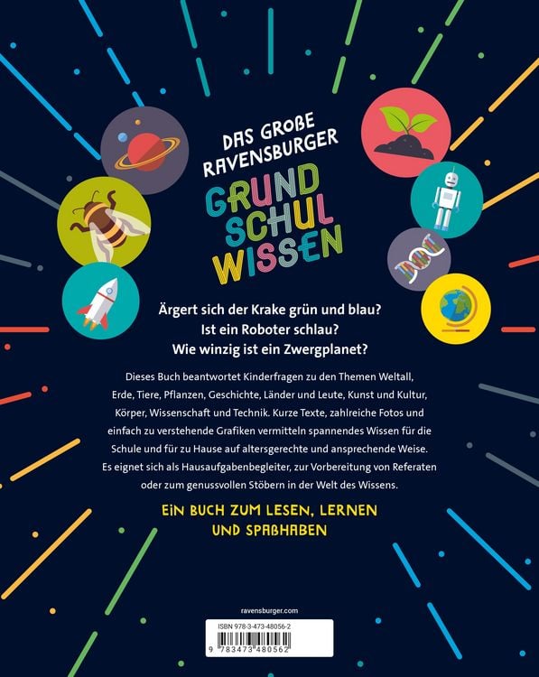 Produktbild: Das gro&szlig;e Ravensburger Grundschulwissen