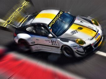 Produktbild: CALVENDO Puzzle Porsche 911 GT3 - der Sportwagen ist in zahllosen Wettbewerben unterwegs. | 1000 Teile Lege-Gr&ouml;&szlig;e 64x48cm Foto-Puzzle f&uuml;r gl&uuml;ckliche S