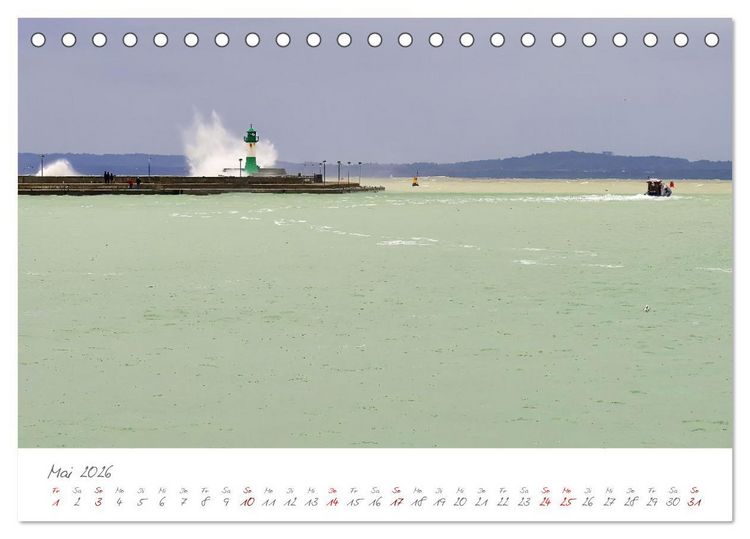 Produktbild: Mein Sassnitz - Hafenstadt und Erholungsort an der Kreidek&uuml;ste von R&uuml;gen (Tischkalender 2026 DIN A5 quer), CALVENDO Monatskalender