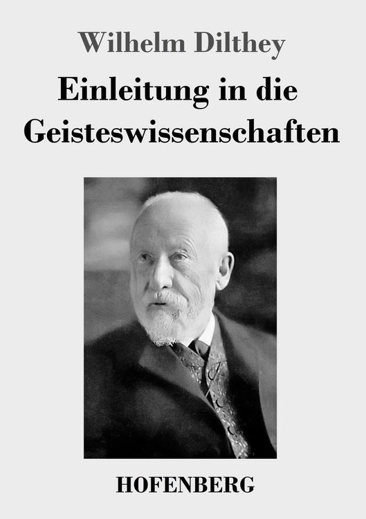 Produktbild: Einleitung in die Geisteswissenschaften