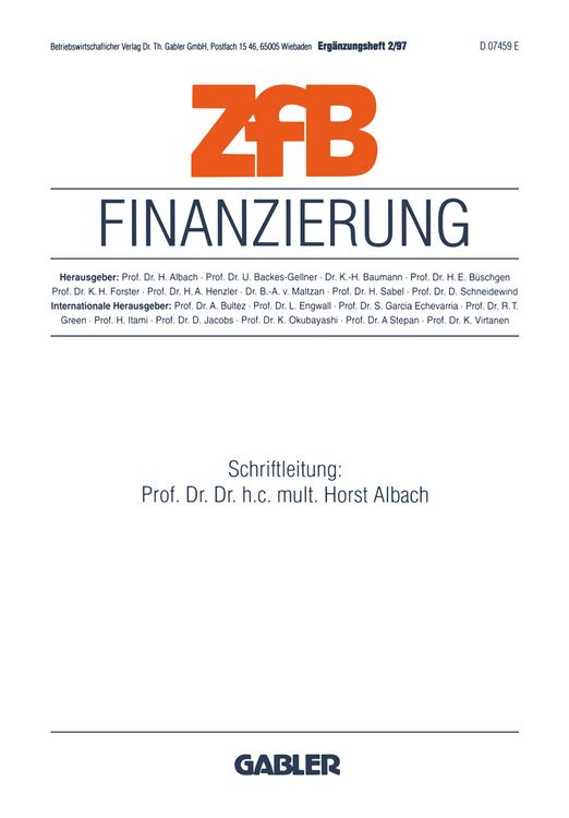 Produktbild: Finanzierung