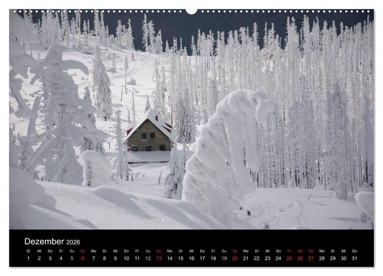 Produktbild: Bayerischer Wald - der Osten Bayerns (Wandkalender 2026 DIN A2 quer), CALVENDO Monatskalender