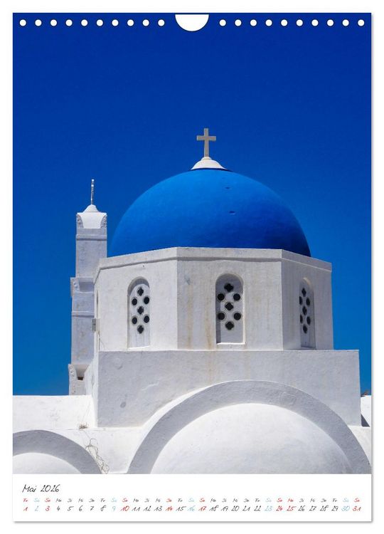 Produktbild: Santorini im Focus (Wandkalender 2026 DIN A4 hoch), CALVENDO Monatskalender