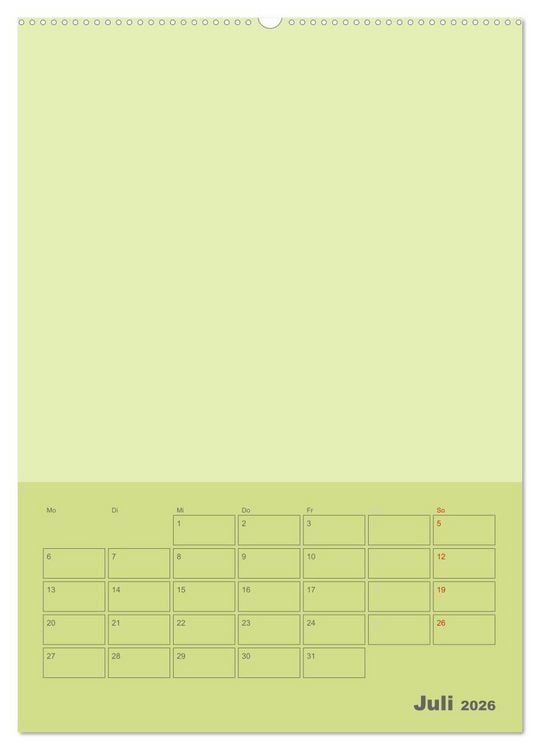 Produktbild: Bastel Terminkalender (Wandkalender 2026 DIN A2 hoch), CALVENDO Monatskalender