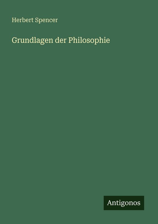 Produktbild: Grundlagen der Philosophie