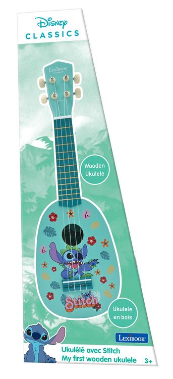 Produktbild: Bluey Holz-Ukulele mit Nylonsaiten - 53 cm