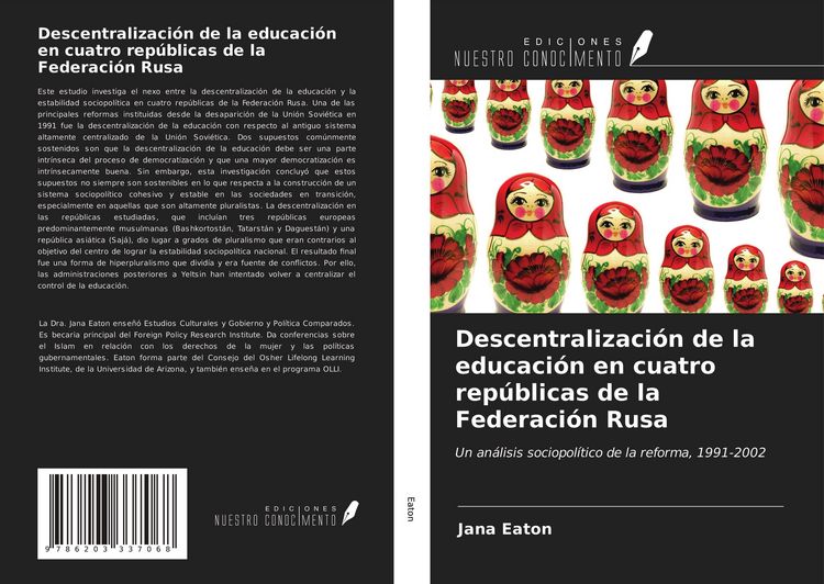 Produktbild: Descentralizaci&oacute;n de la educaci&oacute;n en cuatro rep&uacute;blicas de la Federaci&oacute;n Rusa