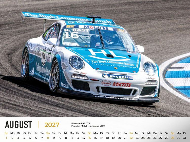 Produktbild: Porsche im Rennsport Kalender 2027